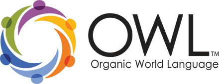 Organic World Languages Logo